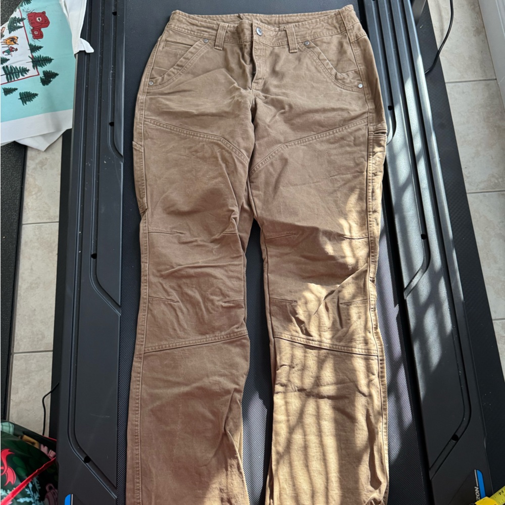 Kuhl Women's Tan Straight Leg Jeans